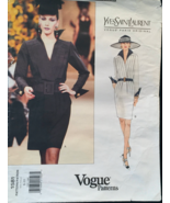 Vogue 1581 Paris Original Dress,Surplice Front Shirt Dress,Cuff Sleeve S... - £35.97 GBP