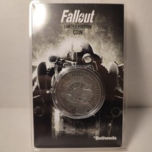 Fallout Surface Never Vault Forever Coin Official Bethesda Collectible Badge - £21.64 GBP