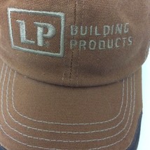 LP Building Products Mens Brown Baseball Hat Cap Adjustable - £14.22 GBP