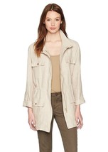 Jones New York Women&#39;s Crossdye Linen Safari Jacket XL NEW W TAG - £55.92 GBP