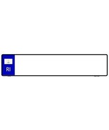 Rhode Island Blank Novelty Metal European License Plate - $30.02 CAD