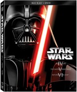 Star Wars Episodes IV-VI Blu-ray/DVD 6-Disc Set **LIKE NEW** - $28.81 CAD