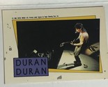 Duran Duran Trading Card Sticker 1985 #13 - $1.97