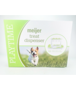 Meijer Dog Treat Dispenser Playtime Puzzle Flip Spin Dispense Treats Int... - €16,45 EUR