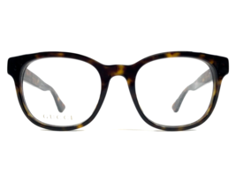 Gucci Eyeglasses Frames GG0005O 011 Dark Tortoise Square Full Rim 53-20-145 - £109.75 GBP