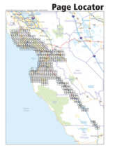 Santa Cruz and Monterey Bay CA Street Guide Atlas (TM) - £102.83 GBP