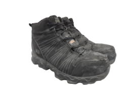 Timberland PRO Mens Powertrain Mid AT ESD Safety Work Boots A11ZU Black ... - $28.49