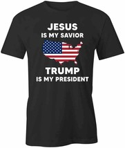 Trump Is My President T Shirt Tee Short-Sleeved Cotton Jesusclothing S1BCA549 - £15.87 GBP+