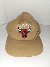  - Chicago Bulls - Mitchell &amp; Ness NBA Hat Adjustable   Beige  - £16.78 GBP