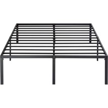 King 18-inch Metal Platform Bed Frame with Under-Bed Storage Space - $4,339.95 MXN