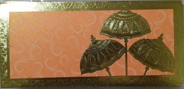 20 Pc ShagunWedding Rakhi Gifting Designer Umbrella Border Embos Envelop... - $14.88