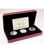 2018 Royal Canadian Mint Silver 3-Coin Lore Set w/ Box, Case, and CoA - £205.65 GBP