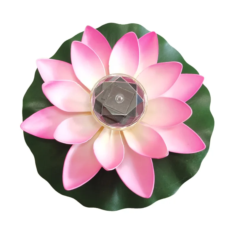Waterproof Solar Lout Flower Light LED Colorful Floating Lights Solar Powered Un - £143.20 GBP