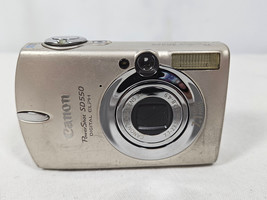 HEAVY WEAR Canon PowerShot SD550 Compact Digital Camera 7.1MP NO BATTERY - $24.95