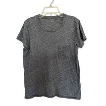 Madewell Tee Heather Gray T-Shirt Crewneck Cotton Size XSmall - $16.82