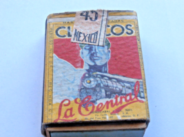 Vintage Clasicos Mexico Empty Wooden Matchbox Matches - £4.64 GBP