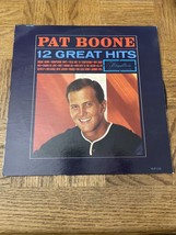 Pat Boone 12 Great Hits Album - £9.22 GBP
