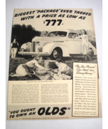 1939 Oldsmobile Sixty Ad You Ought To Own An Olds - $13.69 CAD