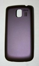 Genuine Lg Vortex VS660 Battery Cover Door Purple Bar Style Cdma Cell Phone Back - £4.02 GBP