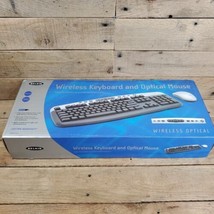 Vtg 2003 Belkin Wireless Keyboard &amp; Optical Mouse F8E832-BNDL - $24.70