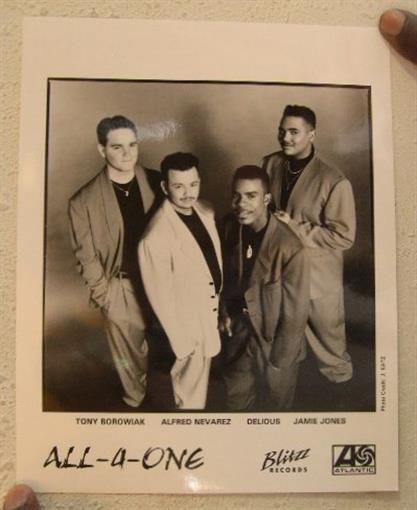 All-4-One Press Kit And Photo All 4 One  And The Music Speaks Four - $26.99