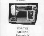 Morse 4400 FOTOMATIC IV 4 Sewing Machine Owner Manual Hard Copy - $12.99
