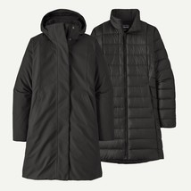 Patagonia Tres 3-in-1 Parka Womens XS Recycled Down H2No Hooded Jacket Coat - $9,221.72 MXN
