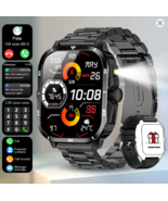 Men Smart Watch 2025 Wireless Calling Dual Strap Step Counter Flashlight - $29.99