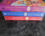 Kate Collins lot of 3 Flower shop Series Mystery Paperbacks - £4.78 GBP