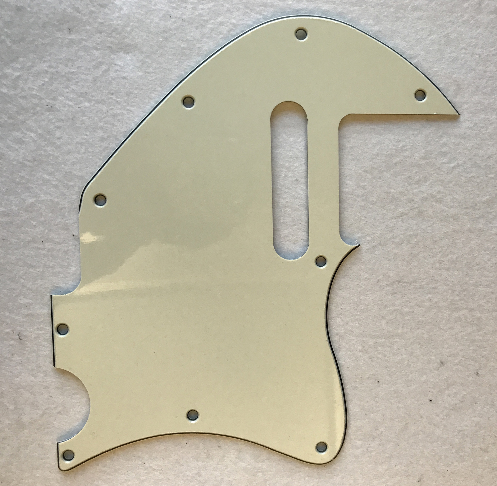 NEW 3 Ply Mint Green Guitar For US Tele Pickguard Merle Haggard f hole