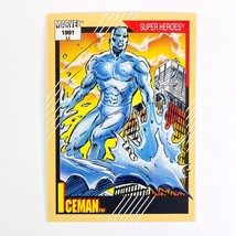 Marvel Impel 1991 Iceman Super Heroes Trading Card 8 MCU Series 2 X-Factor - £1.39 GBP