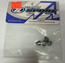 Team Losi LOSB4021 Pivot Balls, Hard Anodized: LST (4) B-4021 RC Part NEW - $5.99