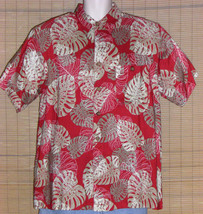 Ron Chereskin Hawaiian Shirt Red Large - £15.04 GBP