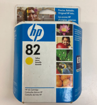 Genuine HP 82 Yellow Ink Cartridge HP C4913A DesignJet - Exp 2009 - $14.95
