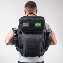 50L Large Military Tactical Backpack Men Army Molle Bag Rucksack Survival Pack - £44.62 GBP
