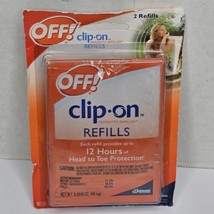 OFF! Clip On Mosquito Repellent Refills Pack of 2 SC Johnson 12hr protec... - £10.63 GBP