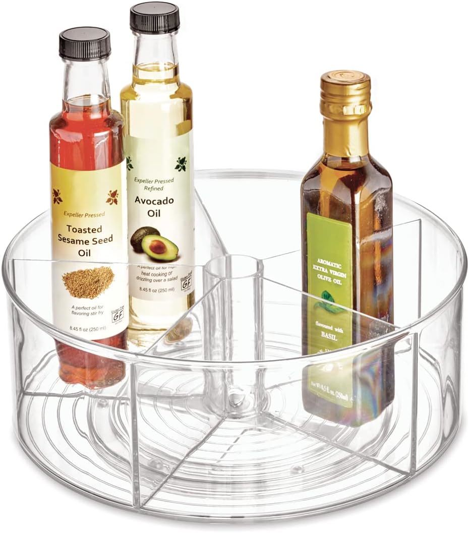 Idesign Recycled Plastic Lazy Susan Turntable Organizer Pantry, Bathroom... - $35.98
