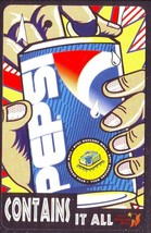 Pepsi Contains It All S&#39;pore TransitLink Train/Bus Card - £11.67 GBP