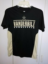 Stadium Athletics 100% Poly Ss Vanderbilt Commodore SHIRT-YOUTH L(16/18)-NICE - £9.58 GBP