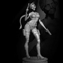 1/8 240mm 3D Print Model Kit Beautiful Girl Woman Tomb Raider Unpainted - £54.89 GBP