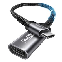 Usb C To Hdmi Adapter, 4K Usb Type-C To Hdmi Female Adapter [Thunderbolt... - £14.38 GBP