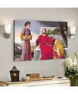 God Canvas Jesus Poster Gift for Jesus Christ Canvas Wall Art Bible Vers... - £18.13 GBP+