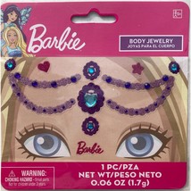 DesignWare Barbie Face Body Jewelry Fun Kids Girls Party Decor  1 Pc Sti... - £6.25 GBP