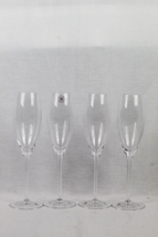 J G Durand Cristal D&#39; Arques Set of 4 Selection Crystal Glass Flutes 8 Oz - $29.69