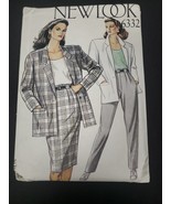 New Look Misses Sewing Pattern Jacket, Skirt &amp; Pants Sizes 8-18 Uncut  6332 - $6.79 CAD