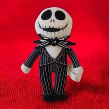 Nightmare Before Christmas Plush Jack Skellington Stuffed Toy 9&quot; Striped... - £13.51 GBP