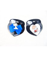 Vintage Snoopy Hair Accessory By Karina Lot Of 2 Blue White - £27.66 GBP