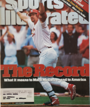 The Record: Mark McGwire, Roger Clemens in Sports Illustrated Sept 14, 1998 - £3.10 GBP