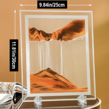 1pc; Dynamic Square Quicksand Painting; Romantic Gift; Quicksand Paintin... - $42.18