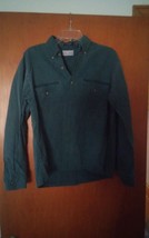 016 Men&#39;s Madison Avenue Long Sleeve Green Shirt Large - £10.21 GBP